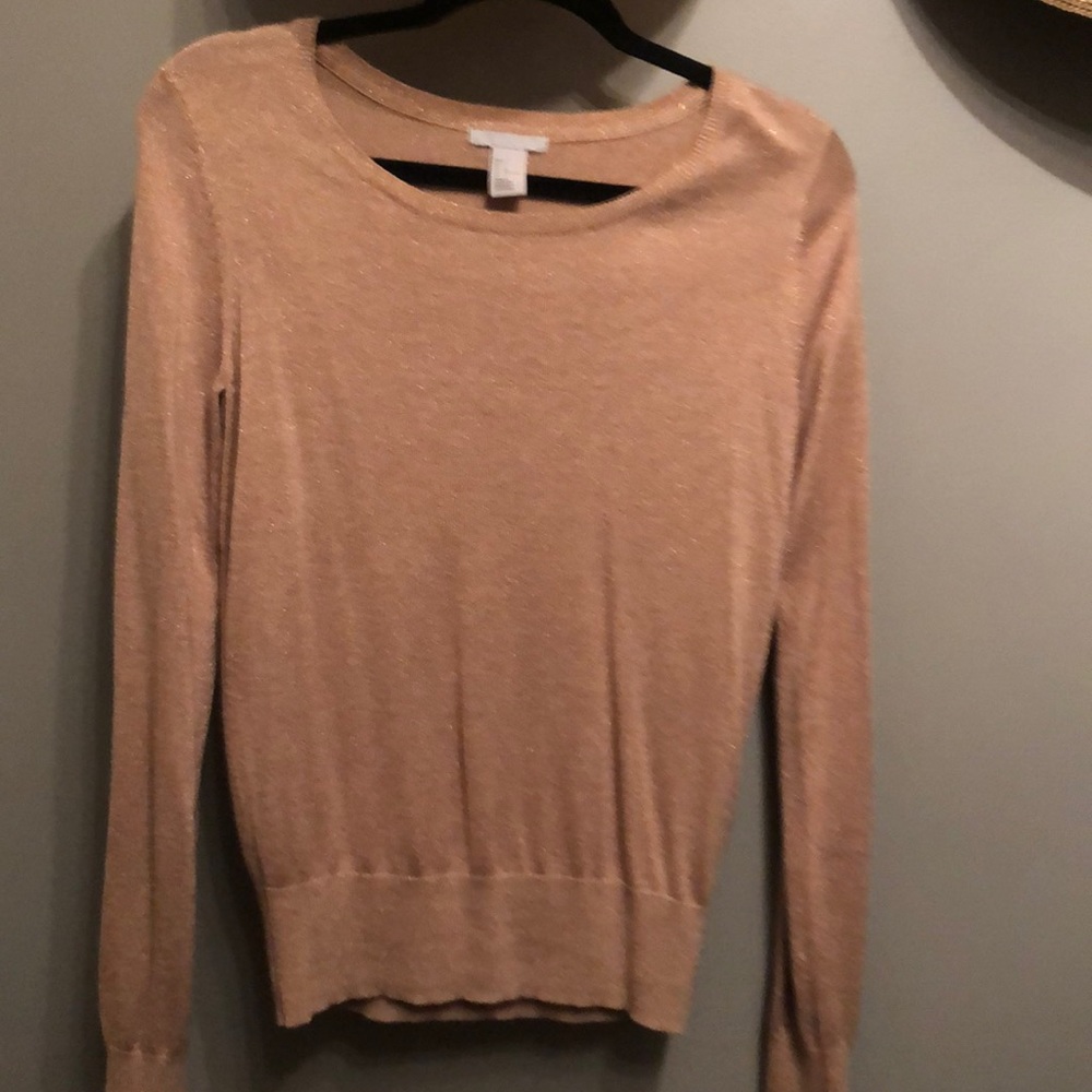 Gold sweater